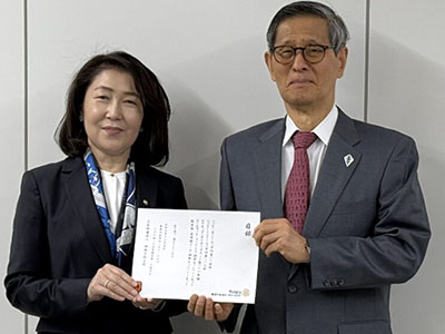 感謝状授与の様子3