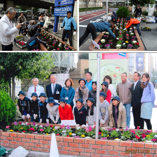 『心の花も咲かせましょう』~花の植え替え~の様子2