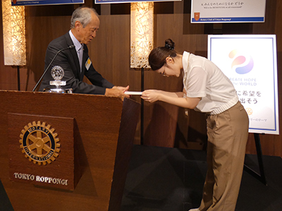 米山奨学生の金秀彬（キムスビン）さん2