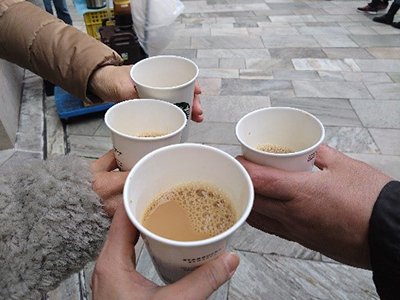 六本木クリーンアップの様子