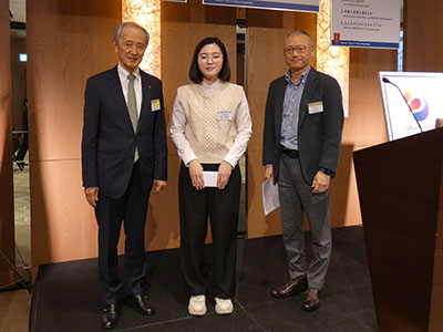 米山奨学生、金秀彬(キムスビン)さん