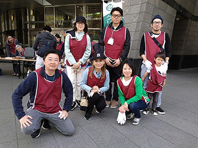 六本木クリーンアップの様子1