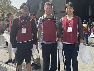 六本木クリーンアップの様子