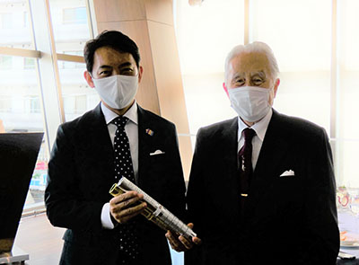 バトンリレーの様子9