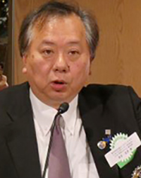 地区ロータリー財団平和フェローシップ委員長　柴宮　克彦様