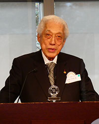 裏千家15代・前家元・元RI理事・京都ロータリークラブ会員公益財団法人ロータリー日本財団　理事長　大宗匠　千　玄室様