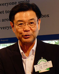 (株)千疋屋総本店　代表取締役社長　大島　代次郎様